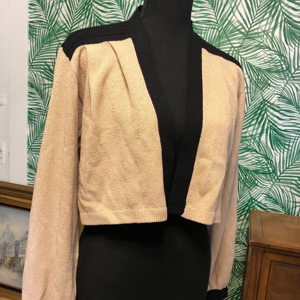 Vintage Cropped Cardigan